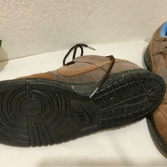 Nike Dunk Low CL Baroque Rustic Brown Blue 2007 Size 10.5 Sneakers 304714-228 - Picture 8 of 11